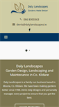 Mobile Screenshot of dalylandscapes.ie